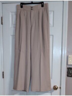 Women's Pleated Wide-leg Pants